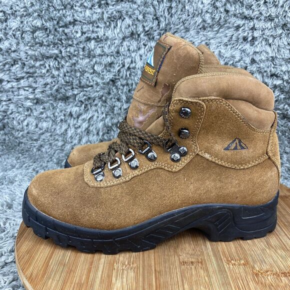 Mt Everest Summer 5 Suede Leather Boots Women's 7.5 Men's 5.5 4027923 - Picture 2 of 11